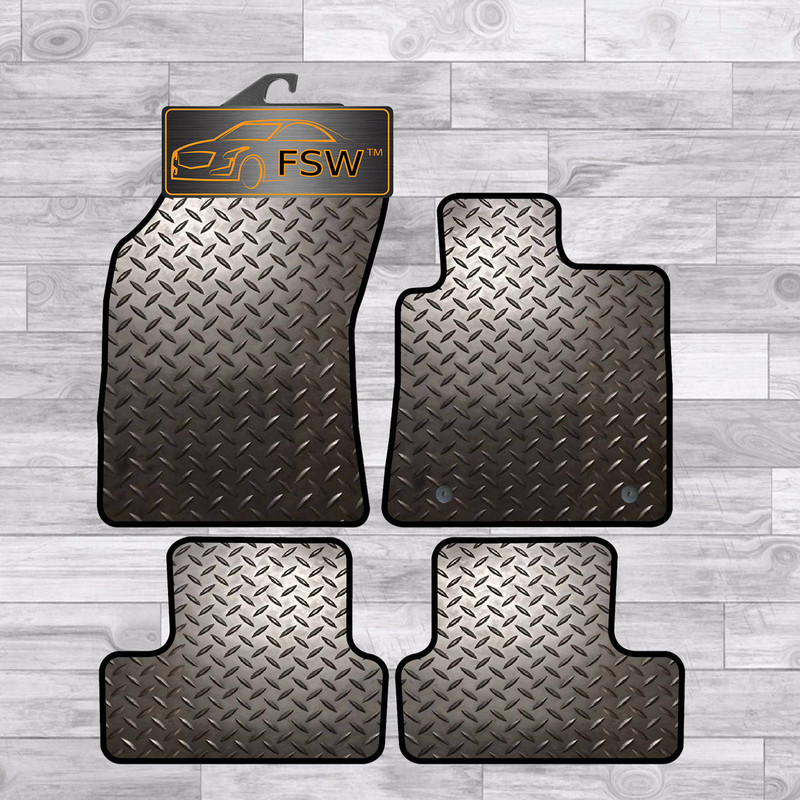 Renault Megane 2017-On Fully Tailored 3MM Rubber Heavy Duty Car Floor Mats Renault Megane 2017-On Fully Tailored 3MM Rubber Heavy Duty Car Floor Mats