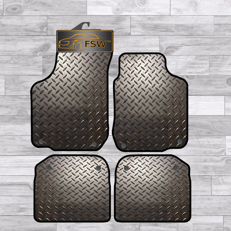 Vw Beetle Convertible 03-10 Fully Tailored 3MM Rubber Heavy Duty Car Floor Mats