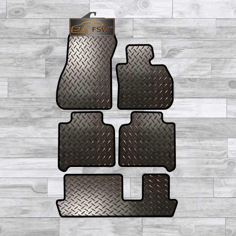 Bmw 2 Series Grand Tourer F46 2015-On Tailored 3MM Rubber Heavy Duty Floor Mats