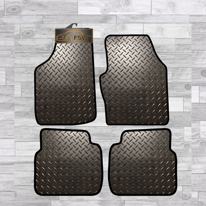 Fiat Idea 2004-On Fully Tailored 3MM Rubber Heavy Duty Car Floor Mats