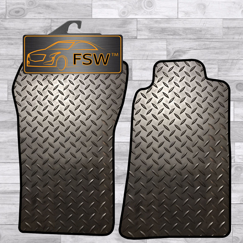 A Class 05-12 No Fixinings Tailored 3MM Rubber Heavy Duty Car Floor Mats Black