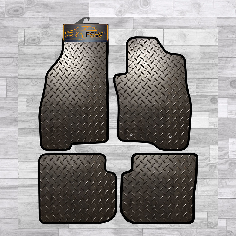 Fiat Punto Evo 2010-On Fully Tailored 3MM Rubber Heavy Duty Car Floor Mats Fiat Punto Evo 2010-On Fully Tailored 3MM Rubber Heavy Duty Car Floor Mats