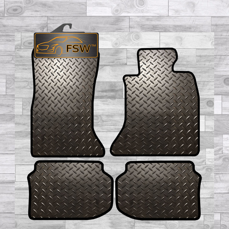 Bmw 5 Series F10-F11 2010-2013 Tailored 3MM Rubber Heavy Duty Car Floor Mats
