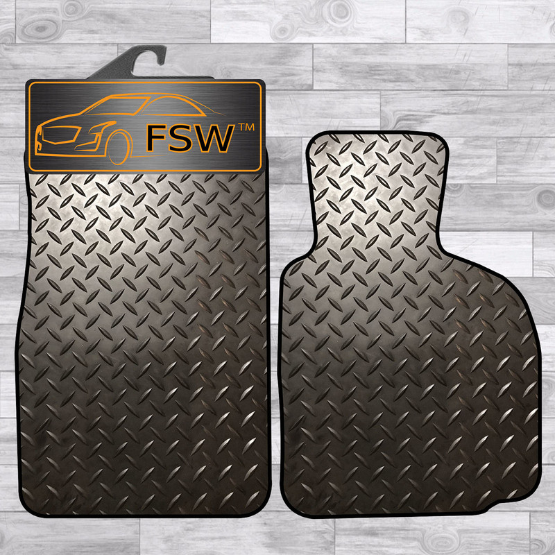 Bmw Z4 E85 Fully Tailored 3MM Rubber Heavy Duty Car Floor Mats Black