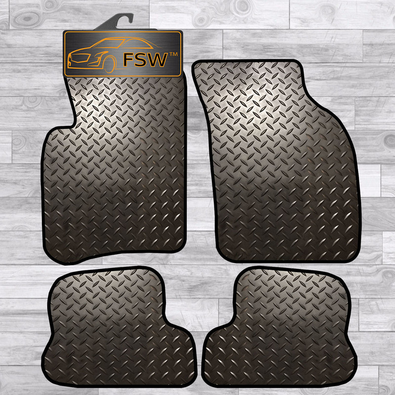 Ford Kuga 2008-2012 Fully Tailored 3MM Rubber Heavy Duty Car Floor Mats Black