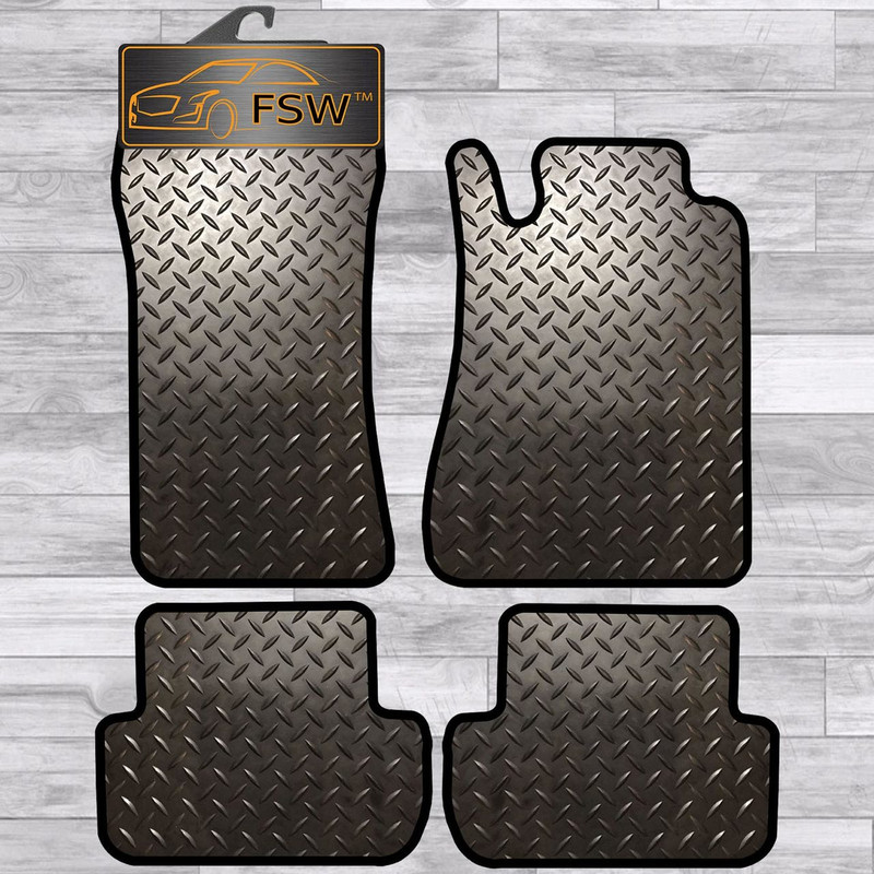 Mercedes Cls 2005-2011 Tailored 3MM Rubber Heavy Duty Floor Mats Black