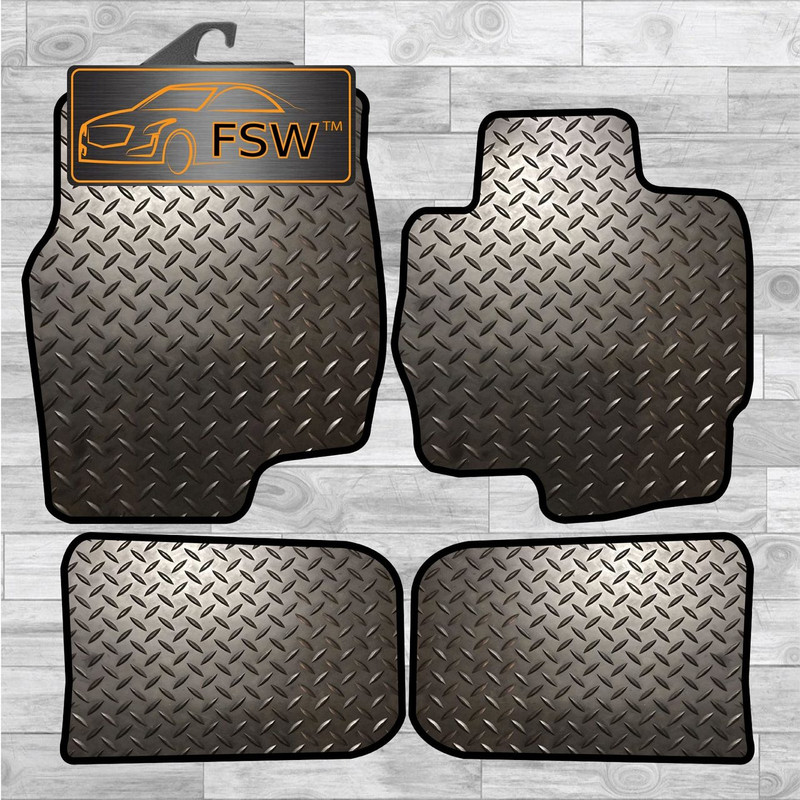 Mitsubishi L200 Double Cab 06-15 Fully Tailored 3MM Rubber Heavy Duty Mats Mitsubishi L200 Double Cab 06-15 Fully Tailored 3MM Rubber Heavy Duty Mats