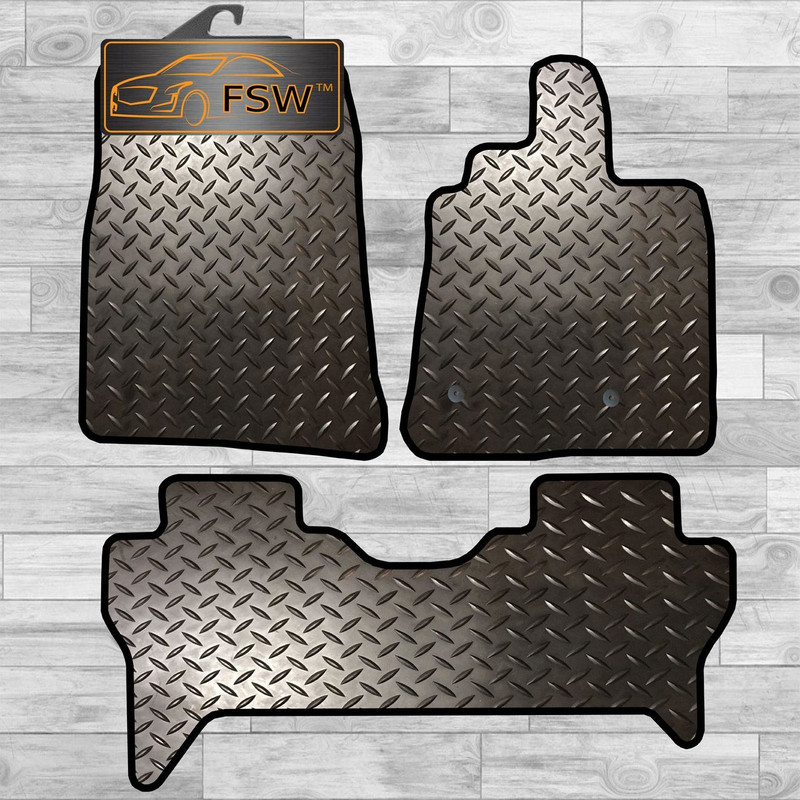 Mitsubishi Shogun 2007 On Lwb Tailored 3MM Rubber Heavy Duty Car Floor Mats Mitsubishi Shogun 2007 On Lwb Tailored 3MM Rubber Heavy Duty Car Floor Mats