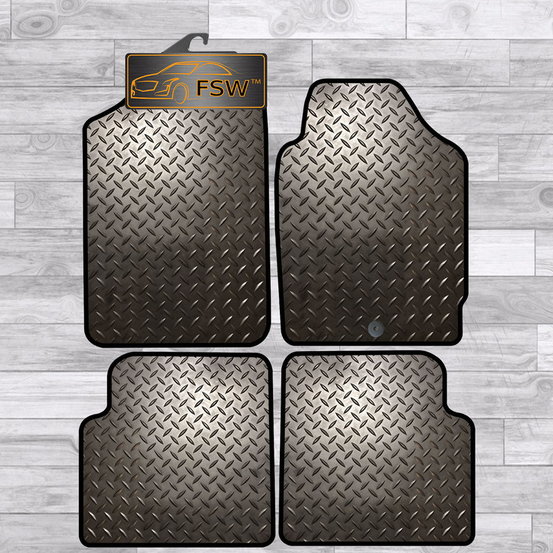 Peugeot 307 Fully Tailored 3Mm Rubber Heavy Duty Car Floor Mats