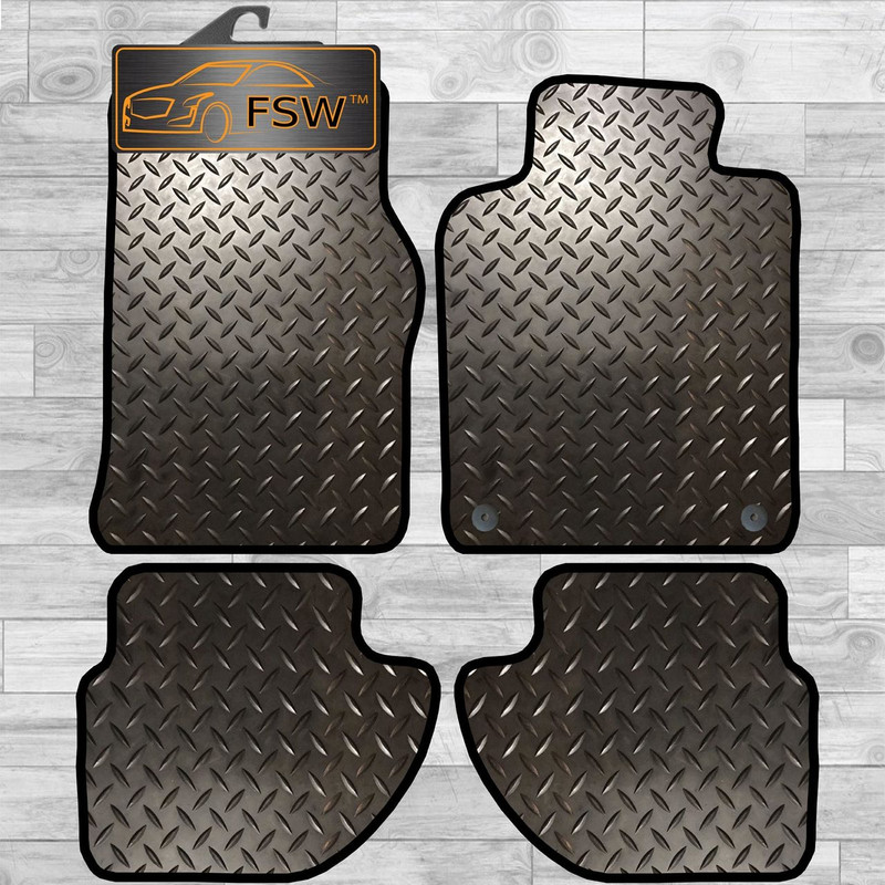Porsche 944 Fully Tailored 3Mm Rubber Heavy Duty Car Floor Mats