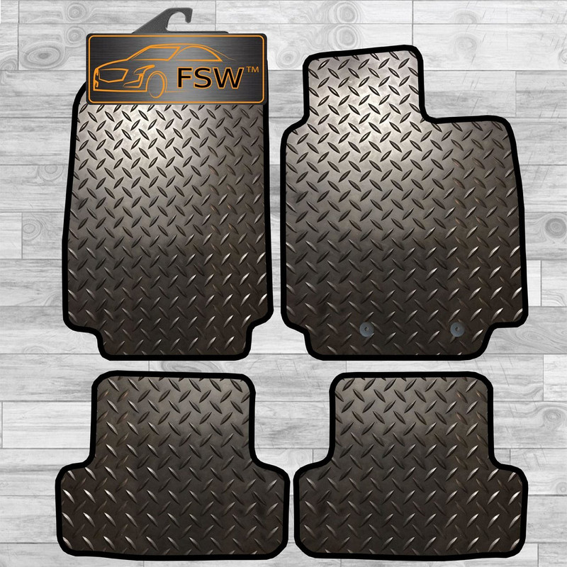 Renault Clio 2009-2013 Fully Tailored 3MM Rubber Heavy Duty Car Floor Mats Renault Clio 2009-2013 Fully Tailored 3MM Rubber Heavy Duty Car Floor Mats