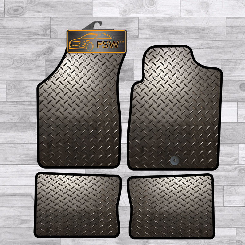 Renault Espace 2003-2007 4 Pce Tailored 3MM Rubber Heavy Duty Car Floor Mats