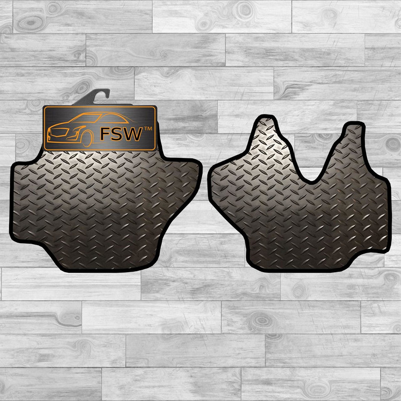 Renault Maxity 2007-On Fully Tailored 3MM Rubber Heavy Duty Car Floor Mats