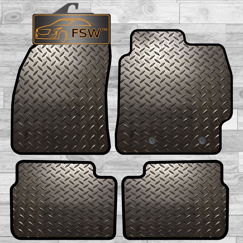 Toyota Corolla 2006-2013 Fully Tailored 3Mm Rubber Heavy Duty Car Floor Mats Toyota Corolla 2006-2013 Fully Tailored 3Mm Rubber Heavy Duty Car Floor Mats