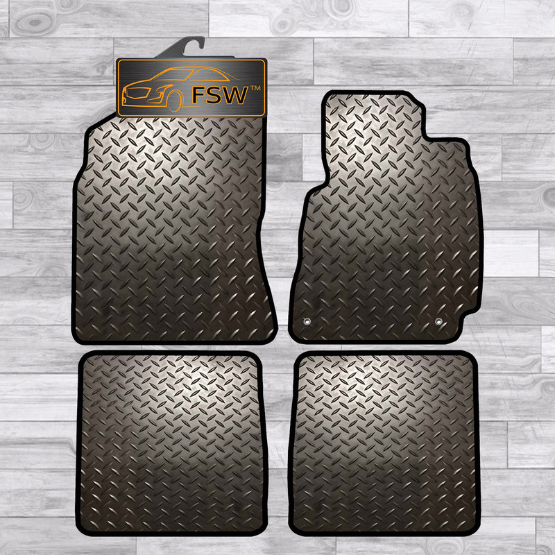 Toyota Rav 4 02-06 Fully Tailored 3Mm Rubber Heavy Duty Car Floor Mats