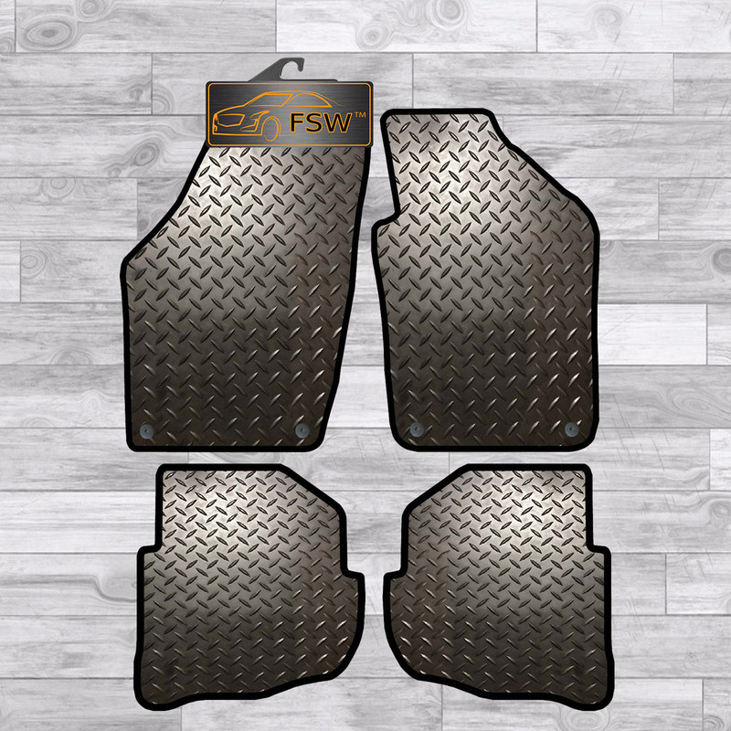 Vw Polo 2004-2009 Fully Tailored 3Mm Rubber Heavy Duty Car Floor Mats Vw Polo 2004-2009 Fully Tailored 3Mm Rubber Heavy Duty Car Floor Mats