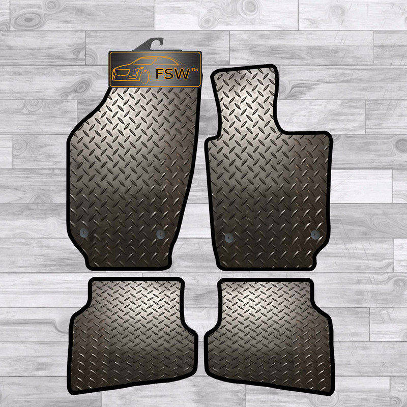 Vw Polo 2009 On Fully Tailored 3Mm Rubber Heavy Duty Car Floor Mats Vw Polo 2009 On Fully Tailored 3Mm Rubber Heavy Duty Car Floor Mats