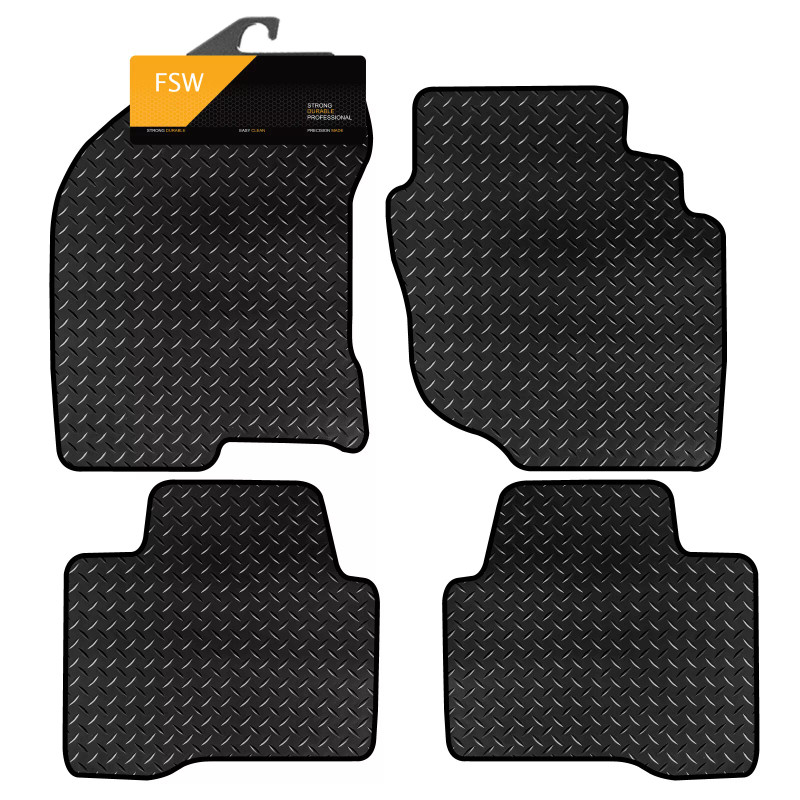 Nissan X-Trail 2000-2007 HD 3mm Rubber Car Floor Mats
