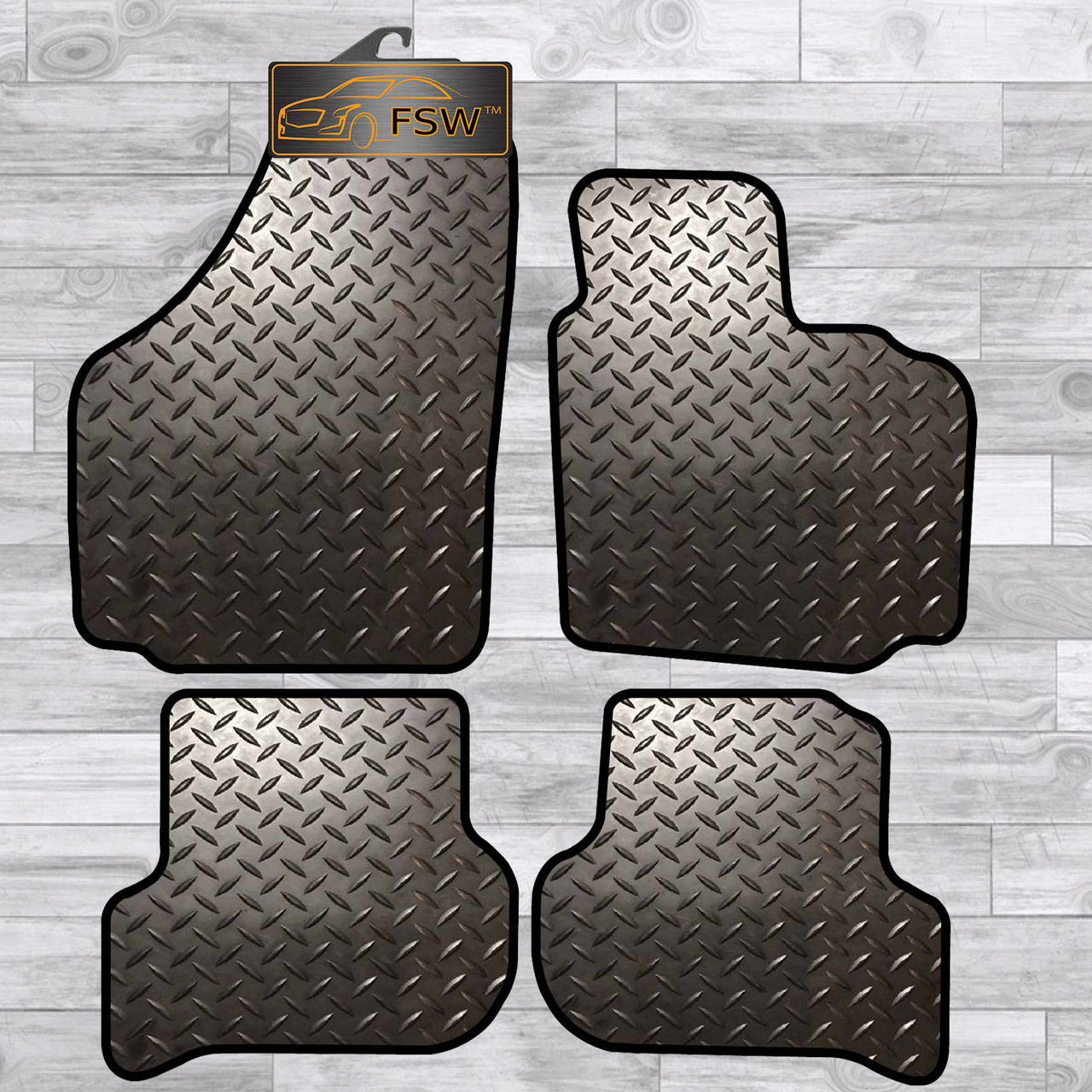 Seat Altea Xl 2006 On 3mm Rubber Heavy Duty Mats