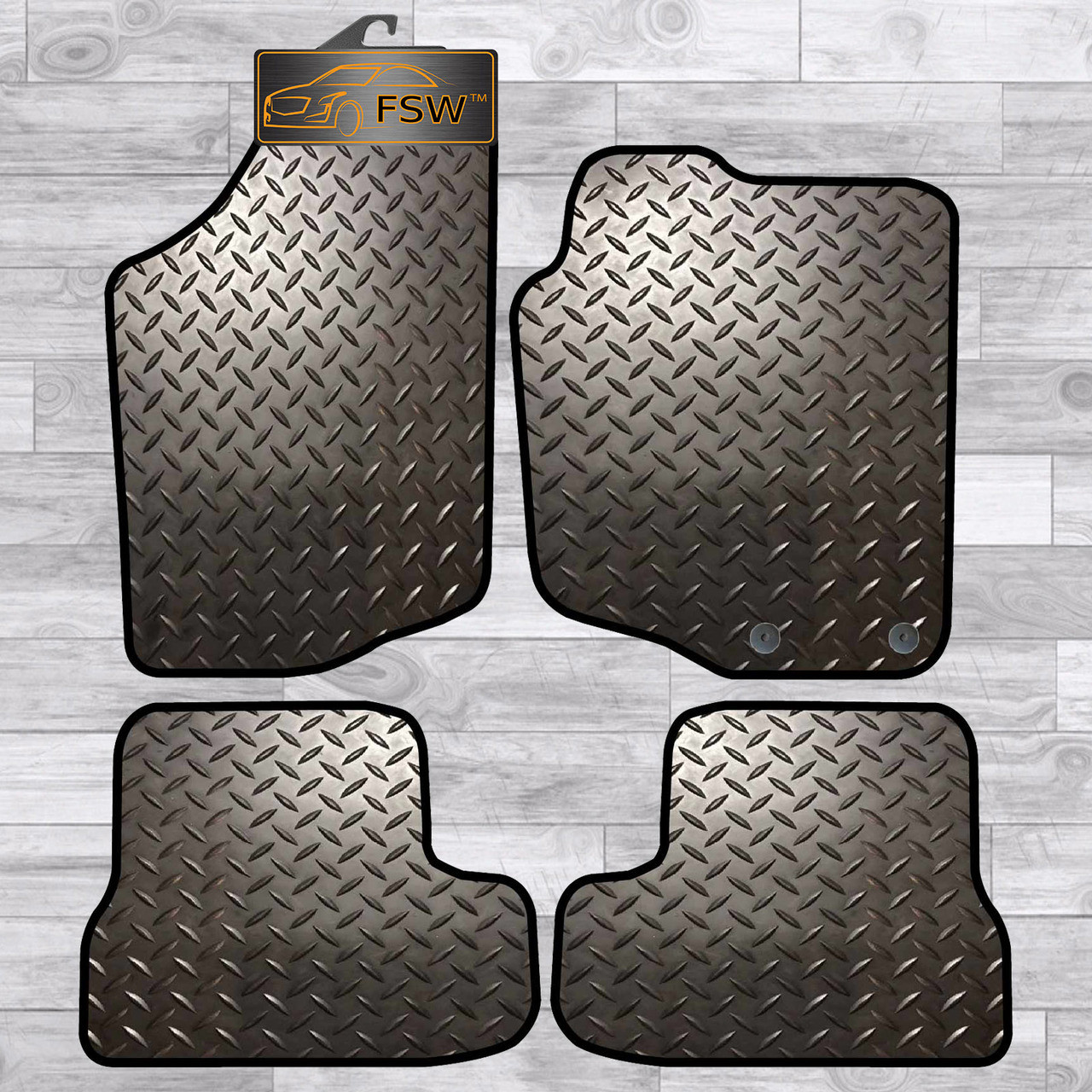 Peugeot 207 Cc 3MM Rubber Heavy Duty Mats
