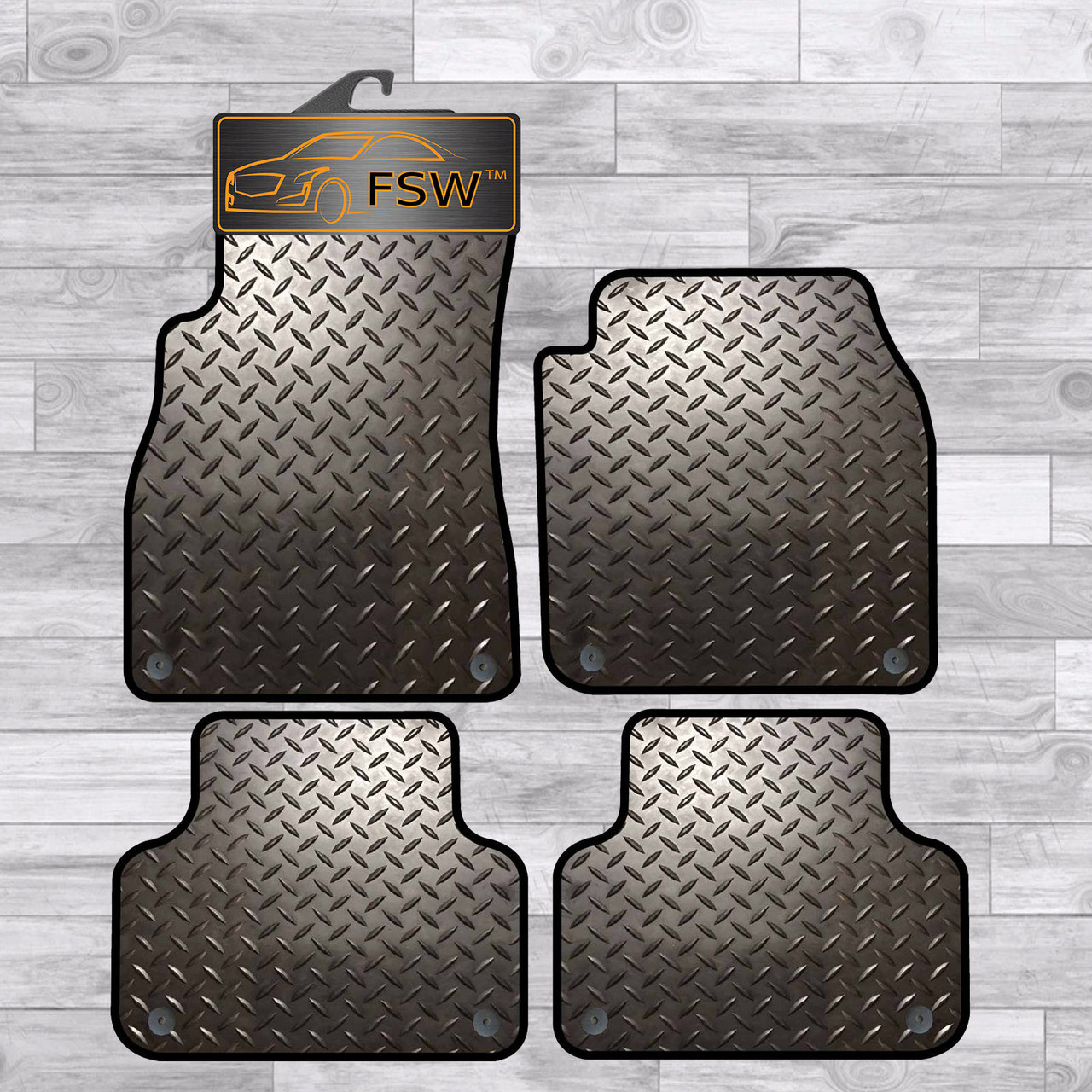 2016 To Present Audi Q7 New Fully Tailored Car Floor Mats Heavy