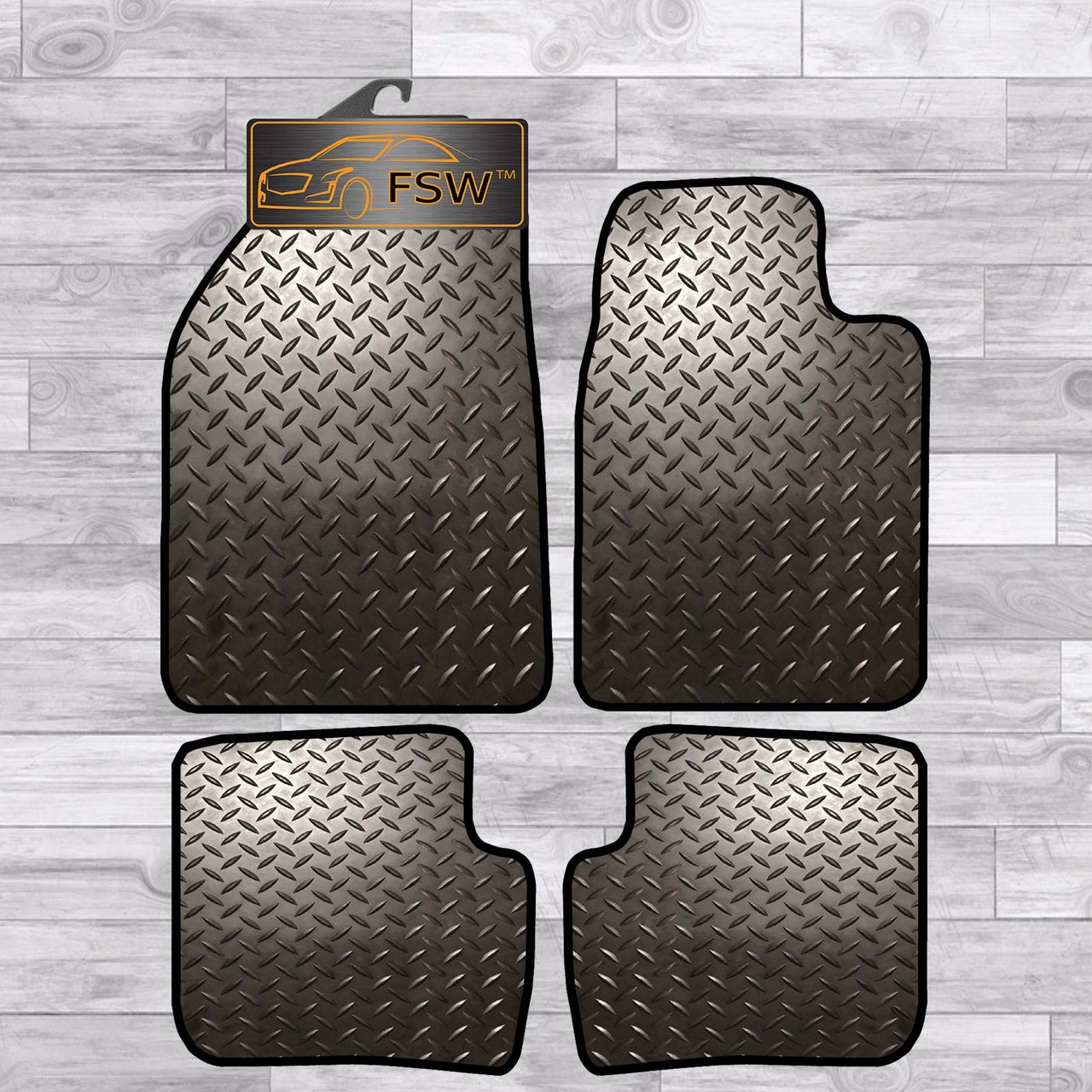 Toyota Yaris 5 Dr 19992006 3MM Rubber Heavy Duty Mats