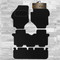 Hyundai Trajet 2000-On 4 Piece Set Fully Tailored Classic Car Floor Mats Black