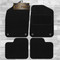 Fiat 500 Dec 2012-On With Twin Fixing Fully Tailored Classic Car Floor Mats Black