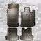 Mercedes C Class Coupe 11-On Auto Tailored 3Mm Rubber Heavy Duty Car Floor Mats
