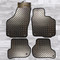 Skoda Octavia 04-08 8 Clip Fully Tailored 3Mm Rubber Heavy Duty Car Floor Mats