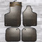 Audi A3 1996-2002 All Clips Fully Tailored 3Mm Rubber Heavy Duty Car Floor Mats