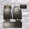 Honda Cr-V 2006-2012 3 Pce Tailored 3MM Rubber Heavy Duty Car Floor Mats Black
