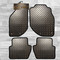 Vw Touran Upto 2005 Fully Tailored 3Mm Rubber Heavy Duty Car Floor Mats