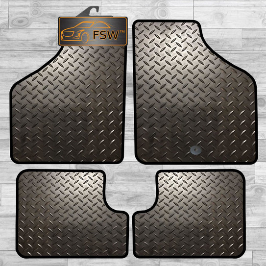 Heavy Duty Rubber Car Floor Mats 01 04 Vauxhall Corsa C Interior