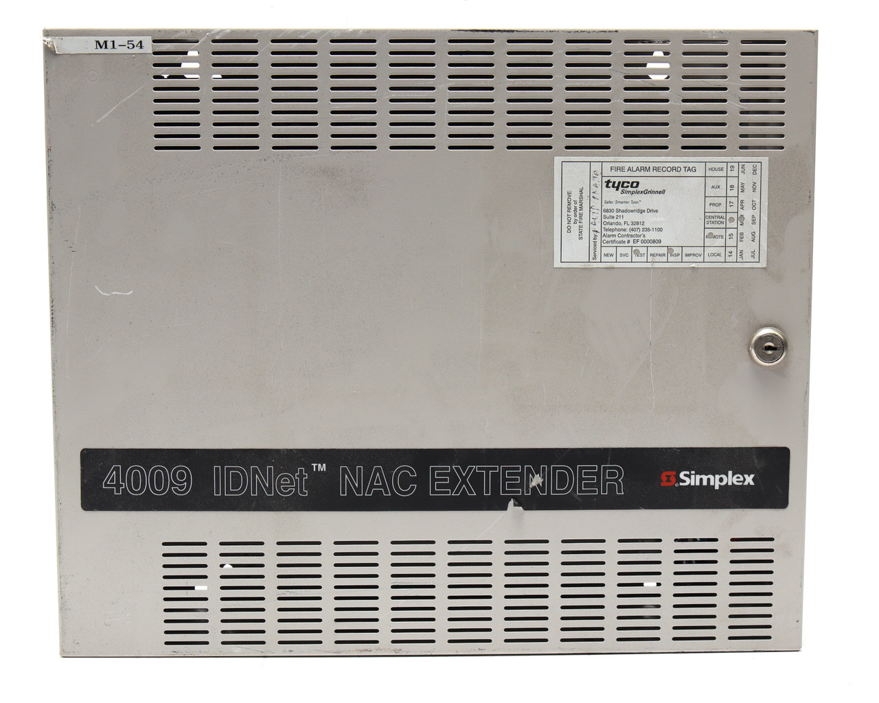 Simplex 4009-9201 IDNet NAC Extender
