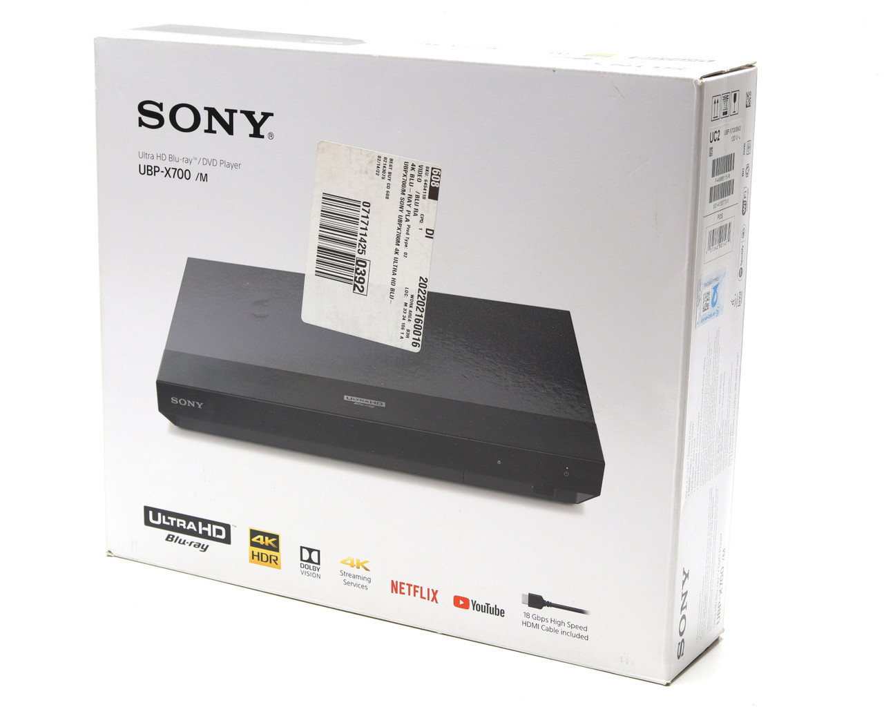 Sony UBP-X700/M 4K Ultra HD Blu-ray Player