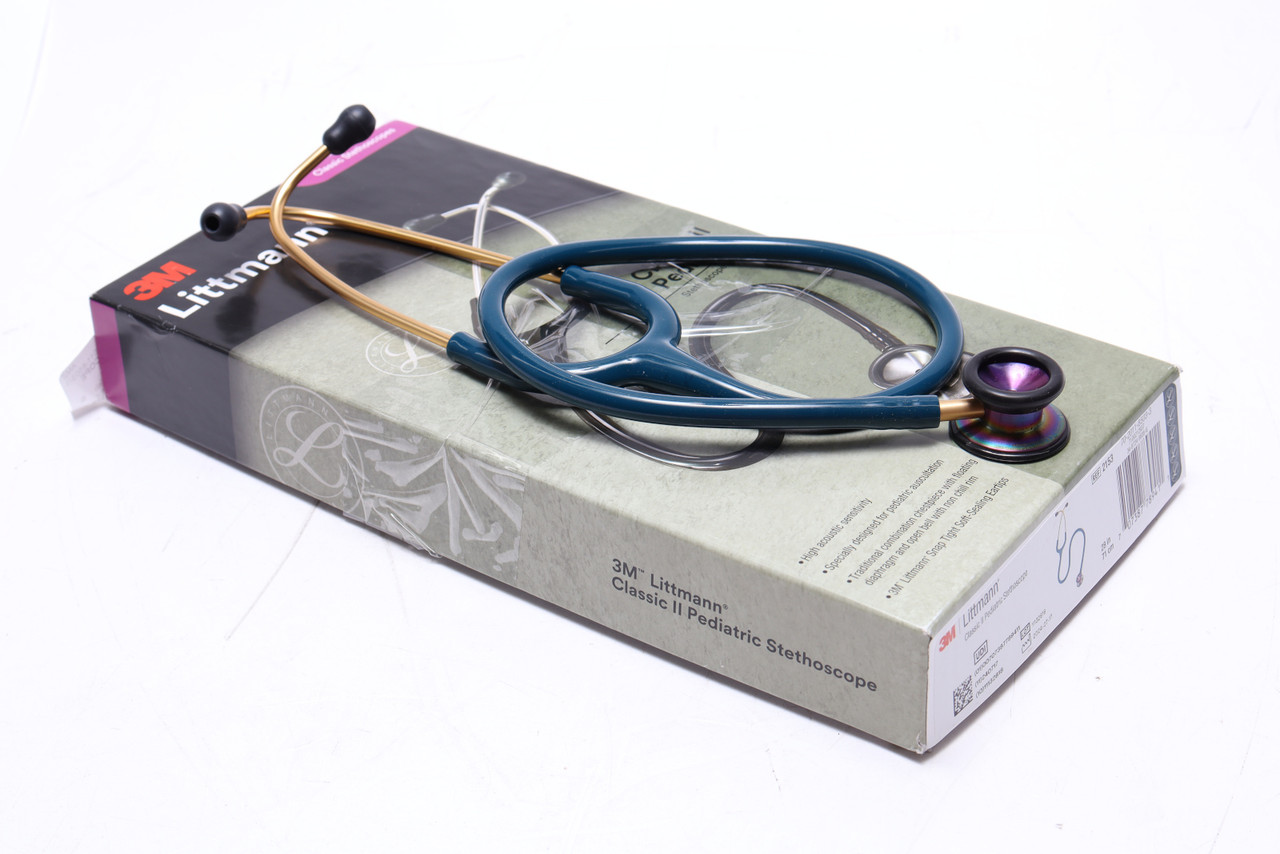 3M Littmann Classic II Pediatric Stethoscope, Blue
