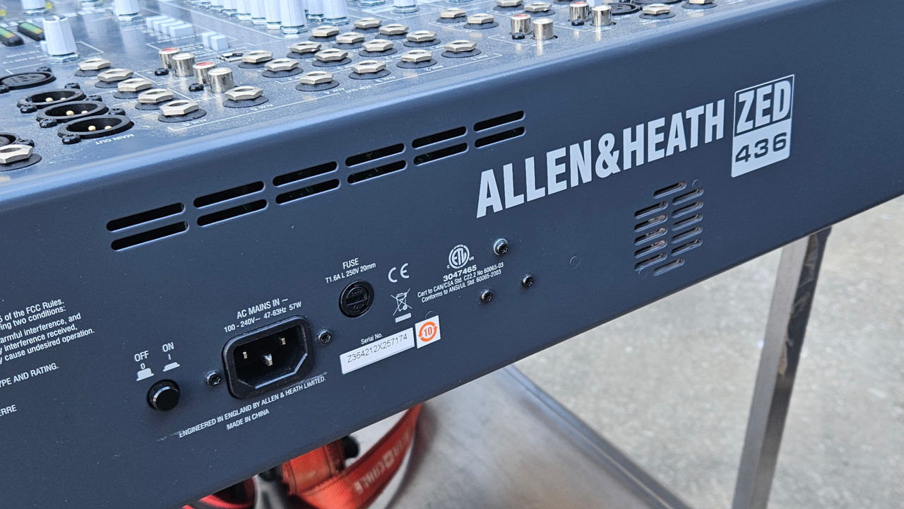 Y♡ページ Allen & Heath ZED-436 Sound Mixer, 32 Channel