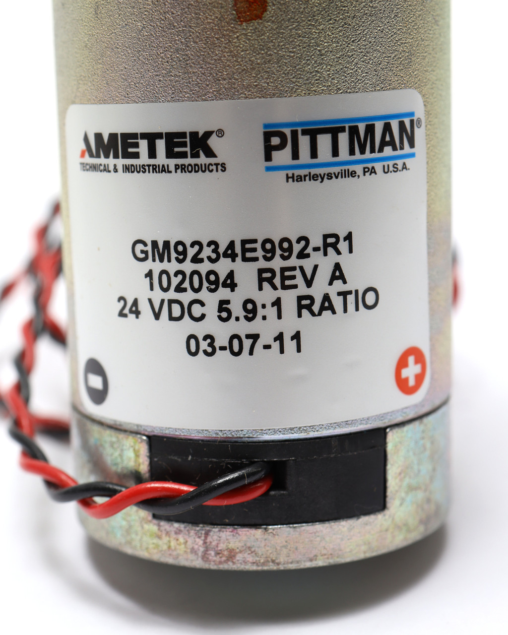 Pittman GM9234E992-R1 12-24VDC Gearhead Motor w/ Leadscrew