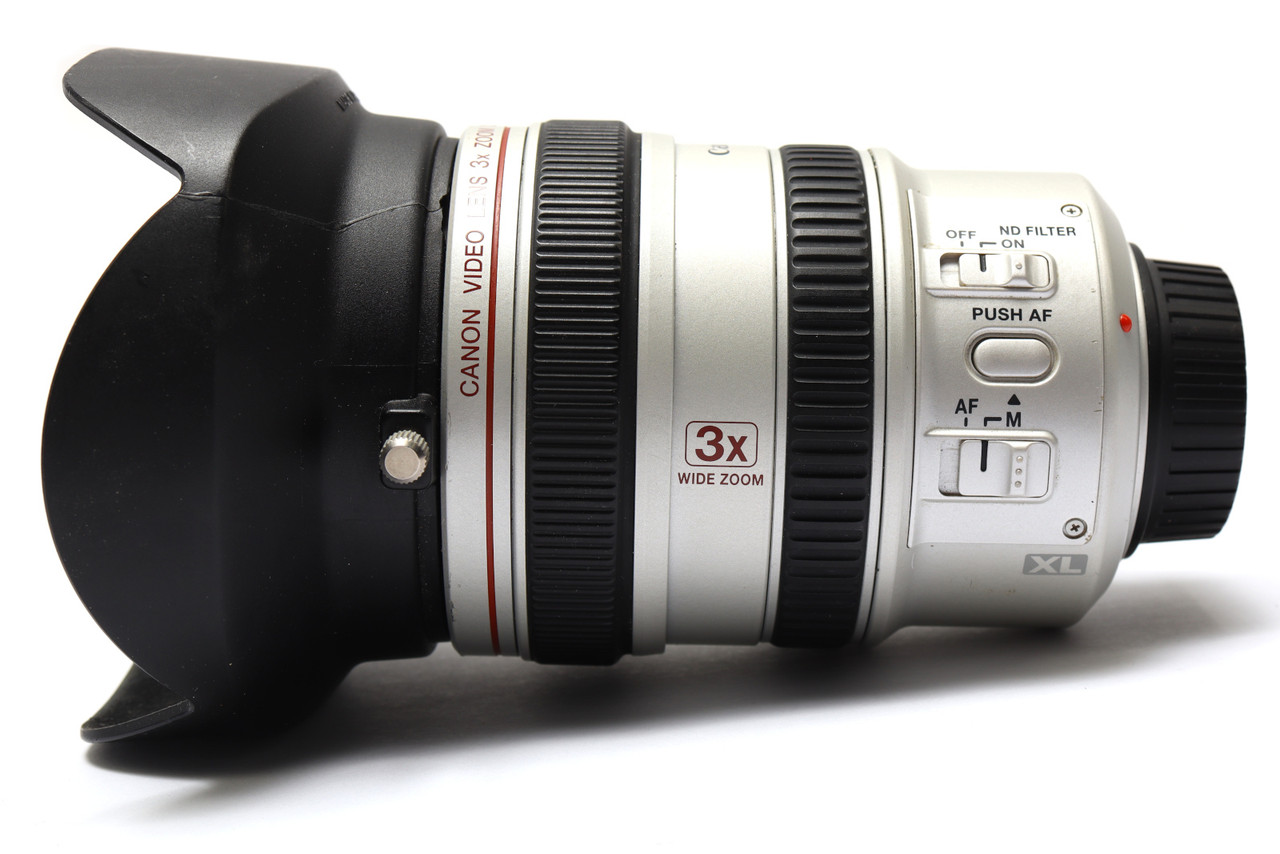 Canon 3.4-10.2mm f/1.8-2.2 3x Wide Angle Zoom Video Lens