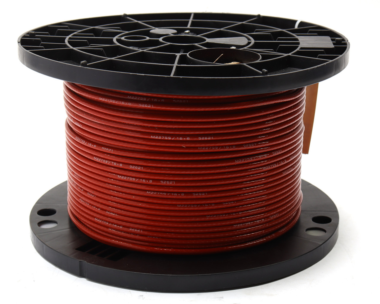 M22759/16-8-2 8AWG, Tinned Copper, ETFE Jacketed Wire, Red