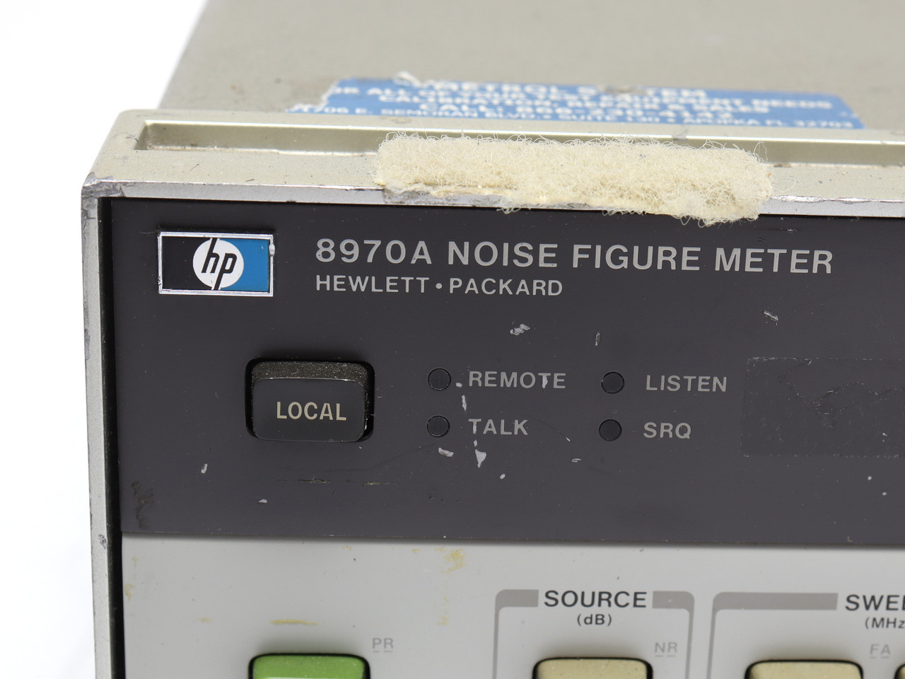 情報屋、央 Hewlett Packard 8970A Automatic Noise Figure Meter