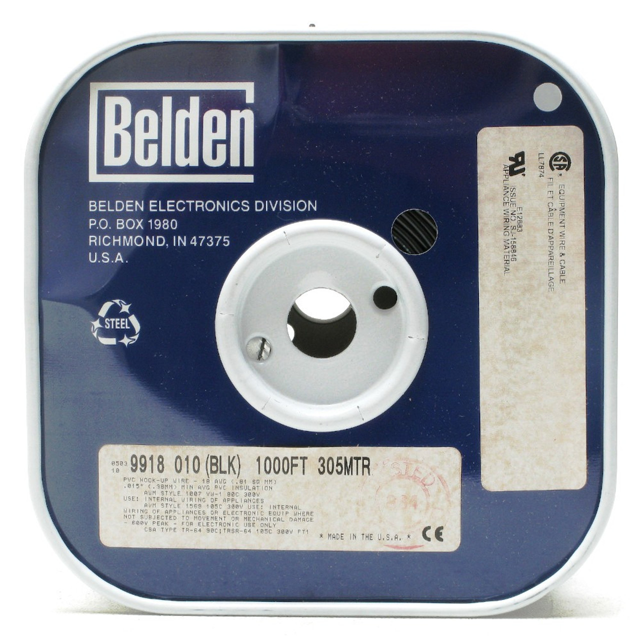 8816 Belden, Hook Up Wire Kit, 18 AWG, 16x30