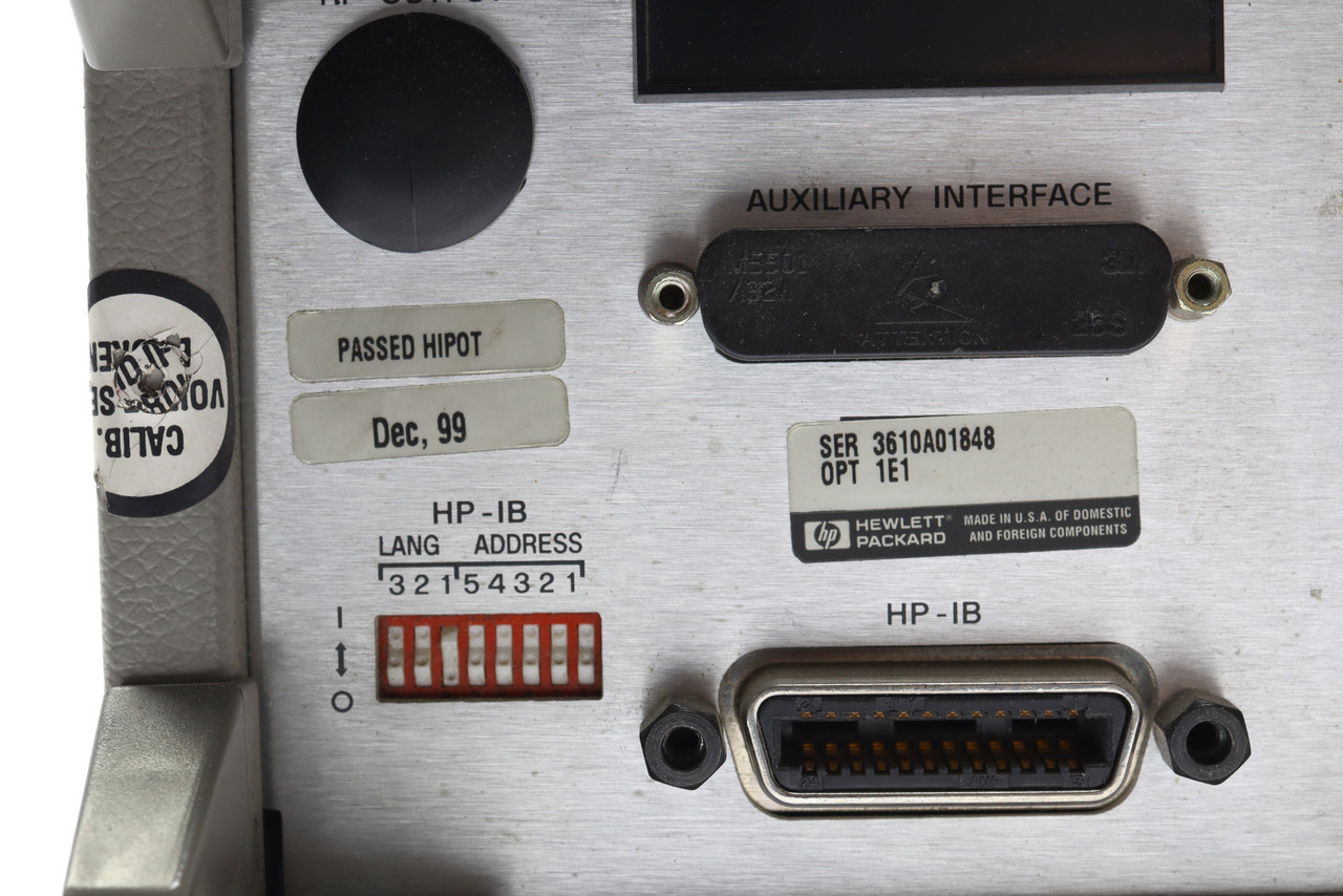 HP 83752A Synthesized Microwave Sweeper, 10 MHz to 20 GHz