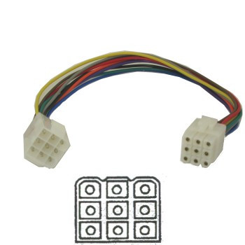 Molex-Style Mating Connector Set - 9 Pin Molex-Style Mating Connector Set - 9 Pin