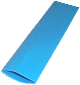 Heat Shrinkable Tubing 1/2" x 4' Blue
