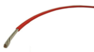 UL1213 18 AWG PTFE Wire PTFE Fluoroplastic Wire Silver Platd Cable - PTFE Fluoroplastic Wire And