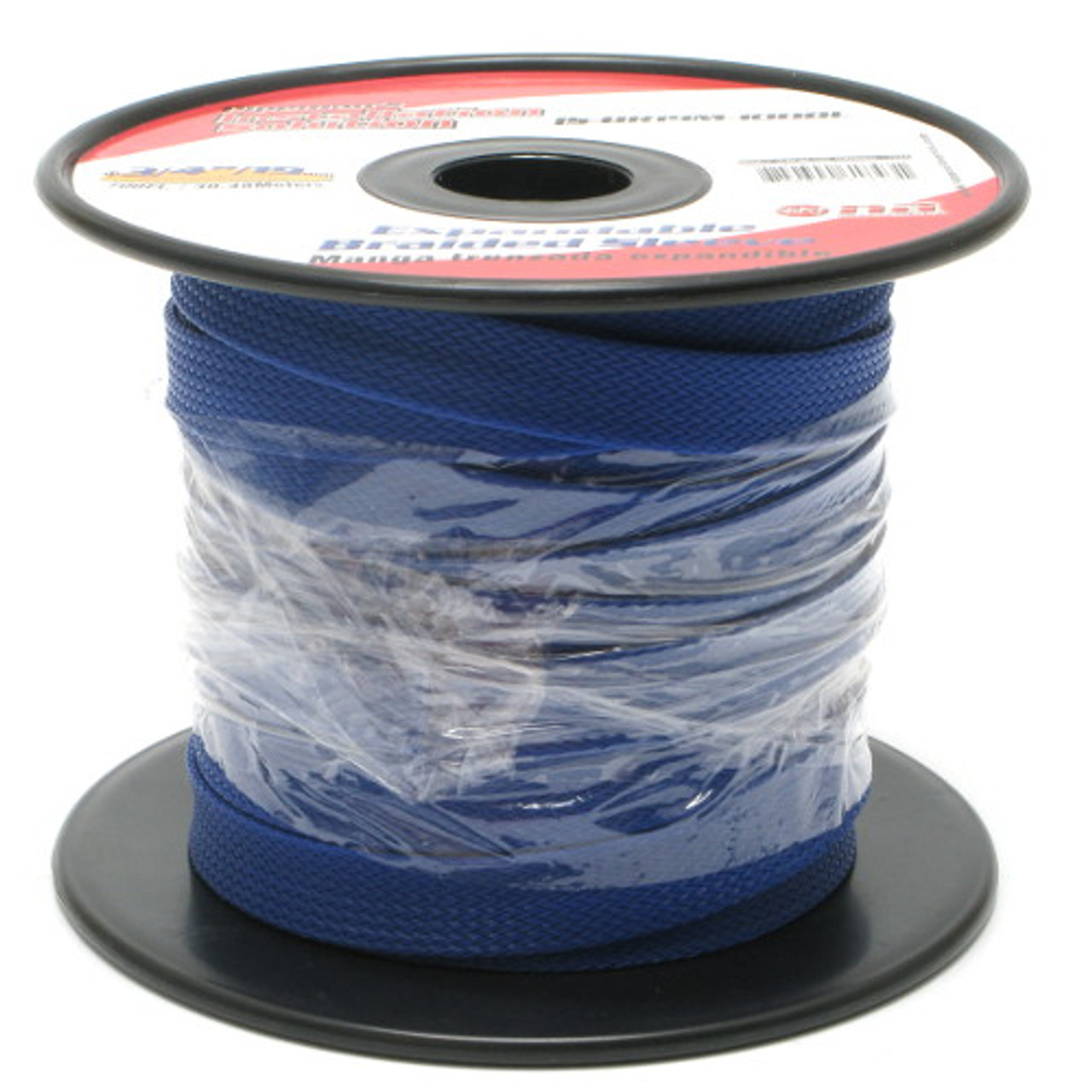 Expandable Braided Sleeving 1/4 Inch Blue