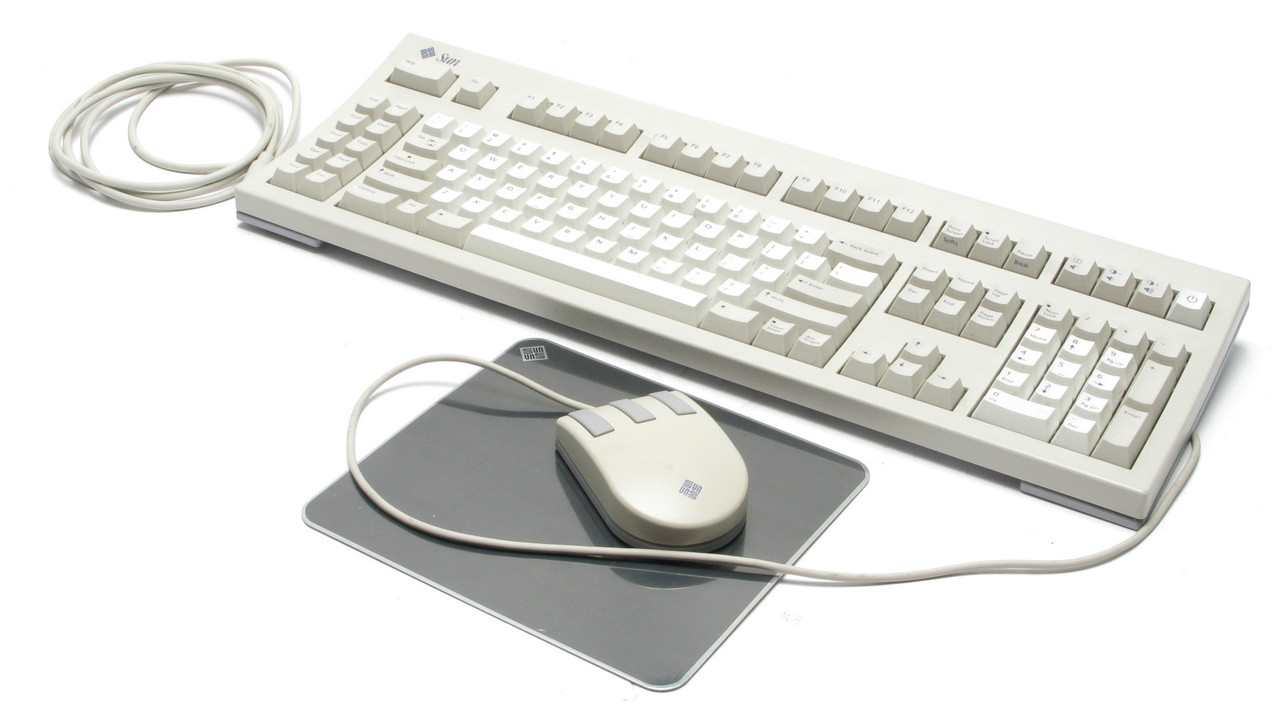 Sun Type 5c Keyboard 320-1233-01 & Type 5 Optical Mouse 370-1398-04
