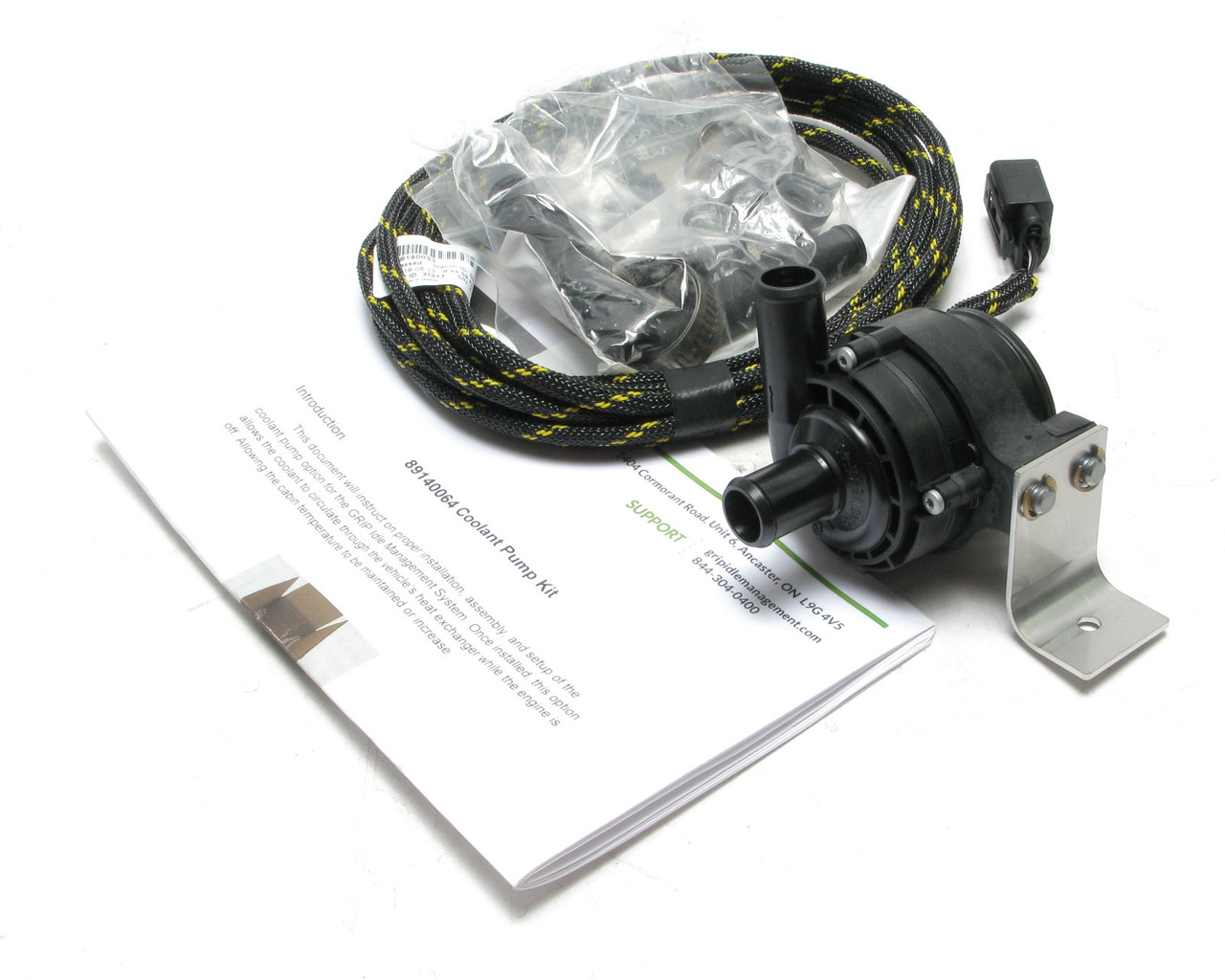 GRIP Idle Management 89140064 Coolant Pump Kit, w/Bosch PA6T/6I